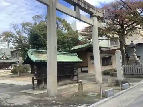 髙牟神社の鳥居