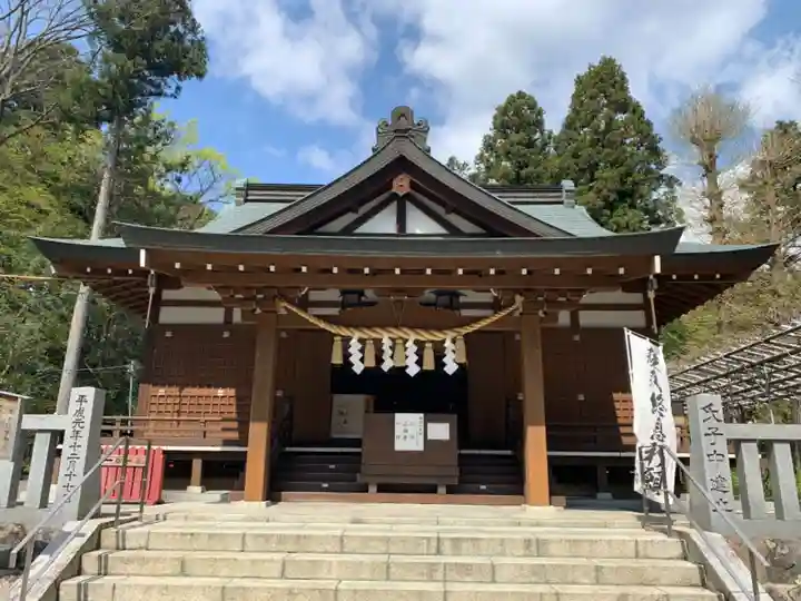 神場山神社の本殿・本堂