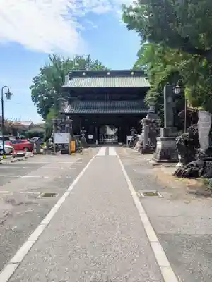 妻沼聖天山歓喜院の山門・神門