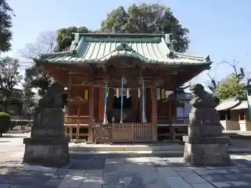 諏訪神社の本殿・本堂