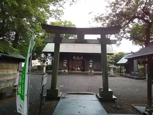 入間野神社の鳥居