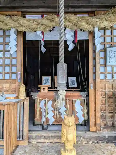 相馬妙見宮　大上川神社の本殿・本堂