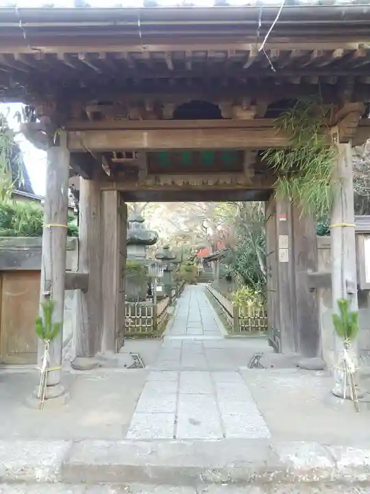 安國論寺(安国論寺)の山門・神門