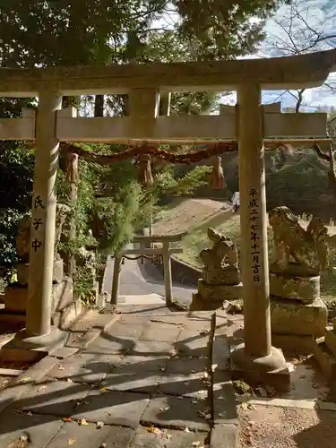 赤猪岩神社の鳥居