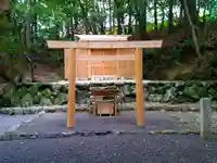 大山祇神社(伊勢神宮内宮)の鳥居