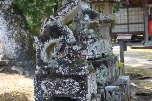 宇賀神社の狛犬