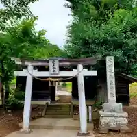 大六天麻王神社の鳥居