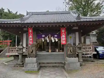 中川八幡神社の本殿・本堂