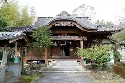 廣埜神社の本殿