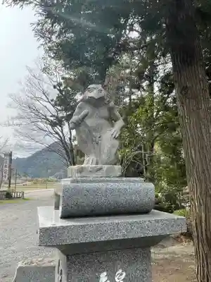 雲八幡宮の狛犬