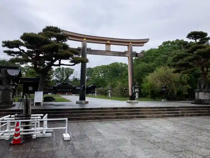 長野縣護國神社の鳥居