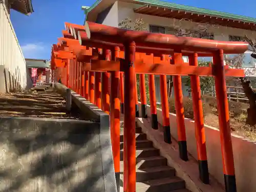 神鳥前川神社の鳥居