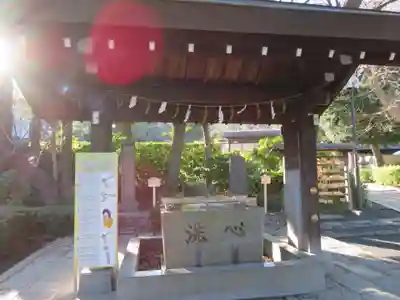 松陰神社の手水舎