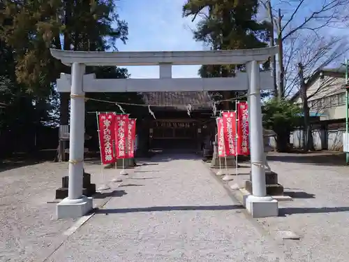 坂戸神社の鳥居