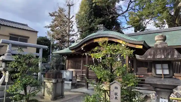 山王神社の本殿・本堂