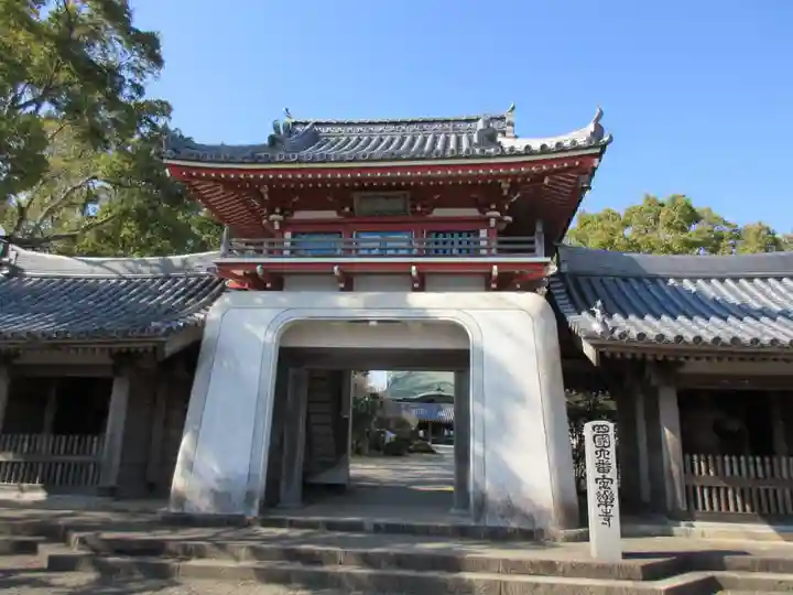 温泉山 安楽寺(四国霊場第六番札所)(徳島県)