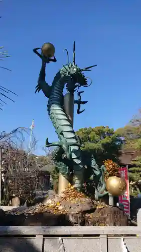 田村神社の狛犬