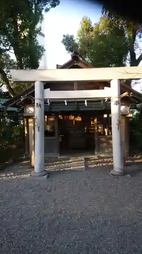 世木神社の鳥居