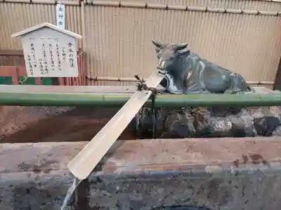 羽田神社の手水舎