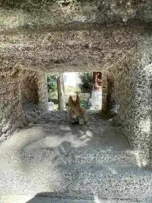 三輪神社の狛犬