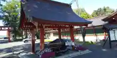 北海道護國神社の手水