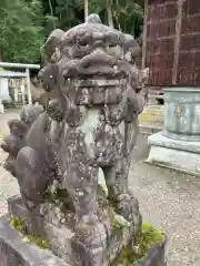 都野神社の狛犬