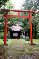 豊富温泉稲荷神社の鳥居