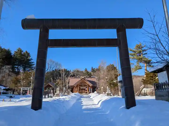 留辺蘂神社の鳥居