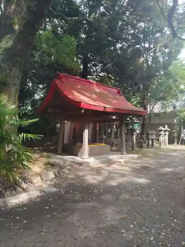 清洲山王宮　日吉神社の手水舎