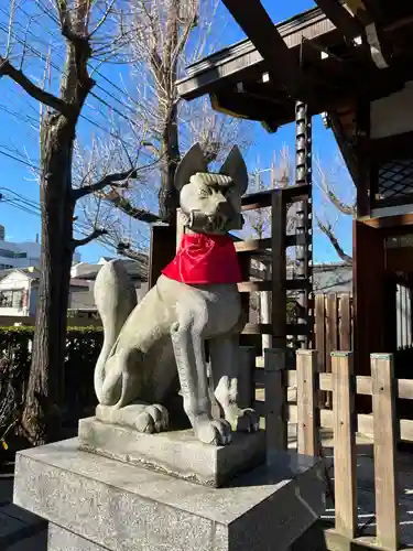 飛木稲荷神社の狛犬