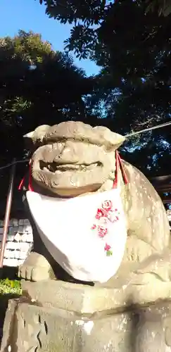 菊田神社の狛犬