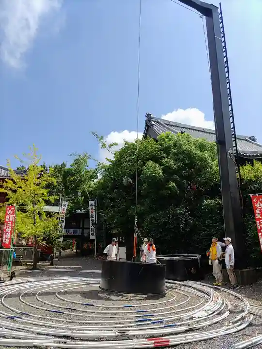 満福寺(三好稲荷閣)のお祭り