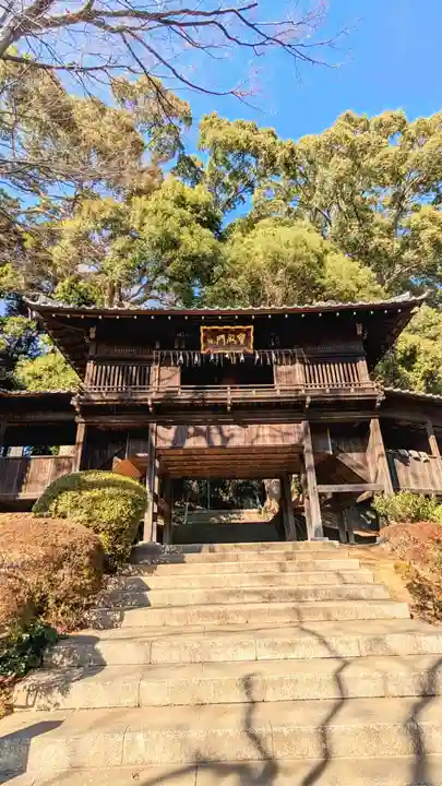 法華経寺の山門・神門