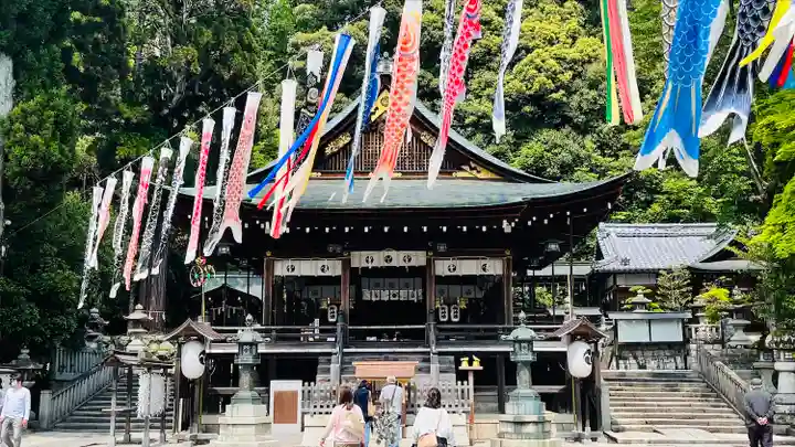 日牟禮八幡宮の本殿・本堂