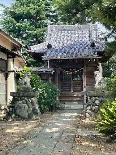 胡録神社の本殿・本堂