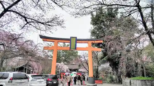 平野神社の鳥居