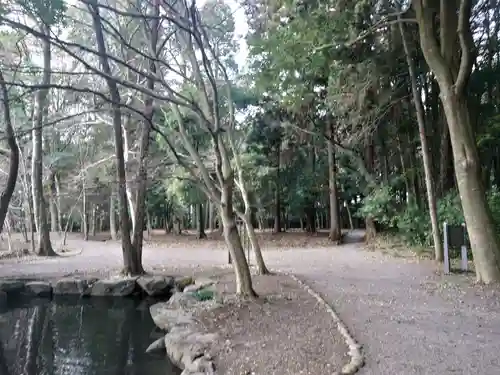 乃木神社の庭園