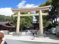 明治神宮の鳥居