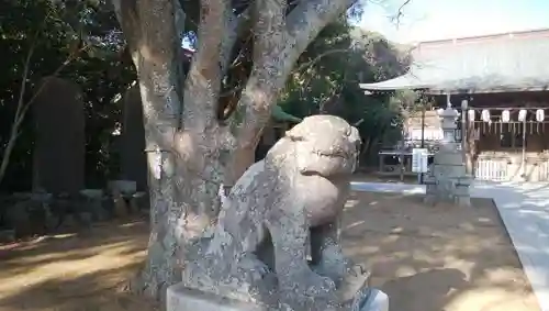 手子后神社の狛犬