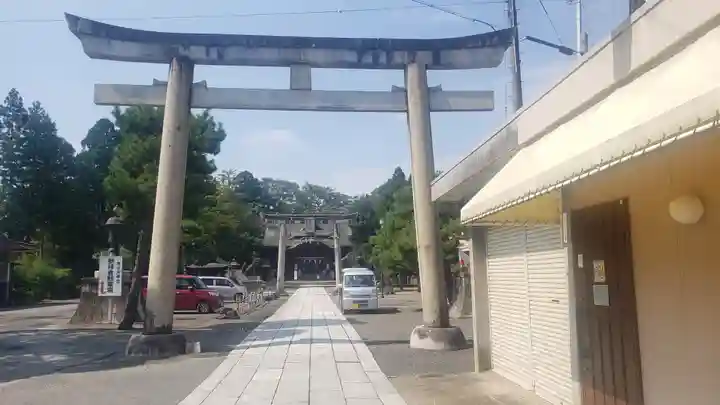 總社大神宮の鳥居