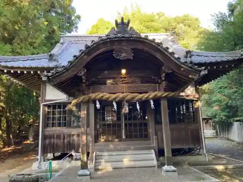 河内神社の本殿・本堂