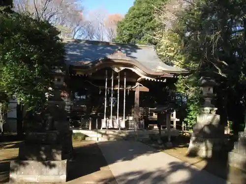 石神井氷川神社の本殿