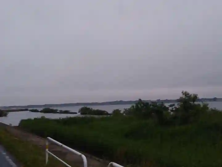 神社(名称不明)の周辺