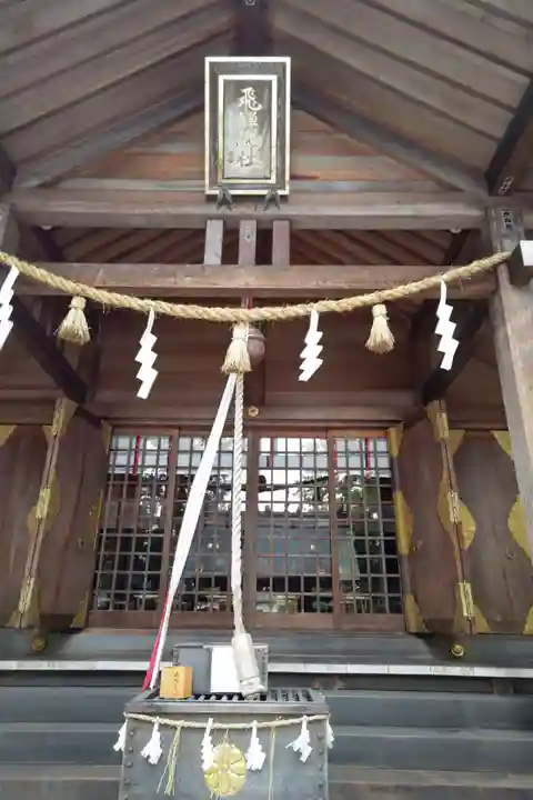 飛騨総社の本殿・本堂