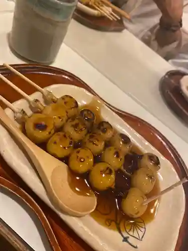 賀茂御祖神社（下鴨神社）の食事