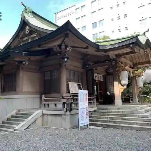 坐摩神社の本殿