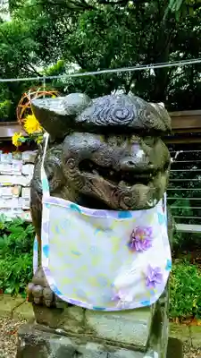 菊田神社の狛犬
