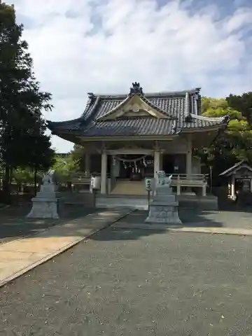 岩田八幡宮の本殿・本堂