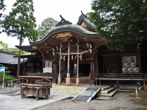 大麻比古神社の本殿・本堂