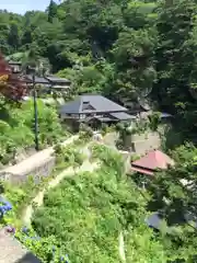 宝珠山 立石寺の景色